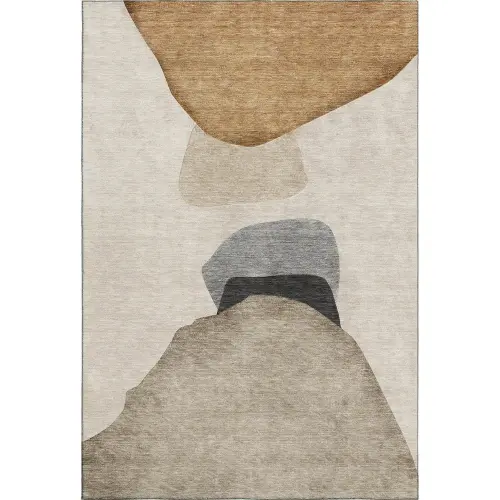 Odyssey OY17 Taupe Modern Rug