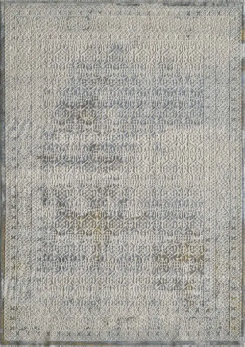 Preston 8106 Ivory Blue Courtney Area Rug
