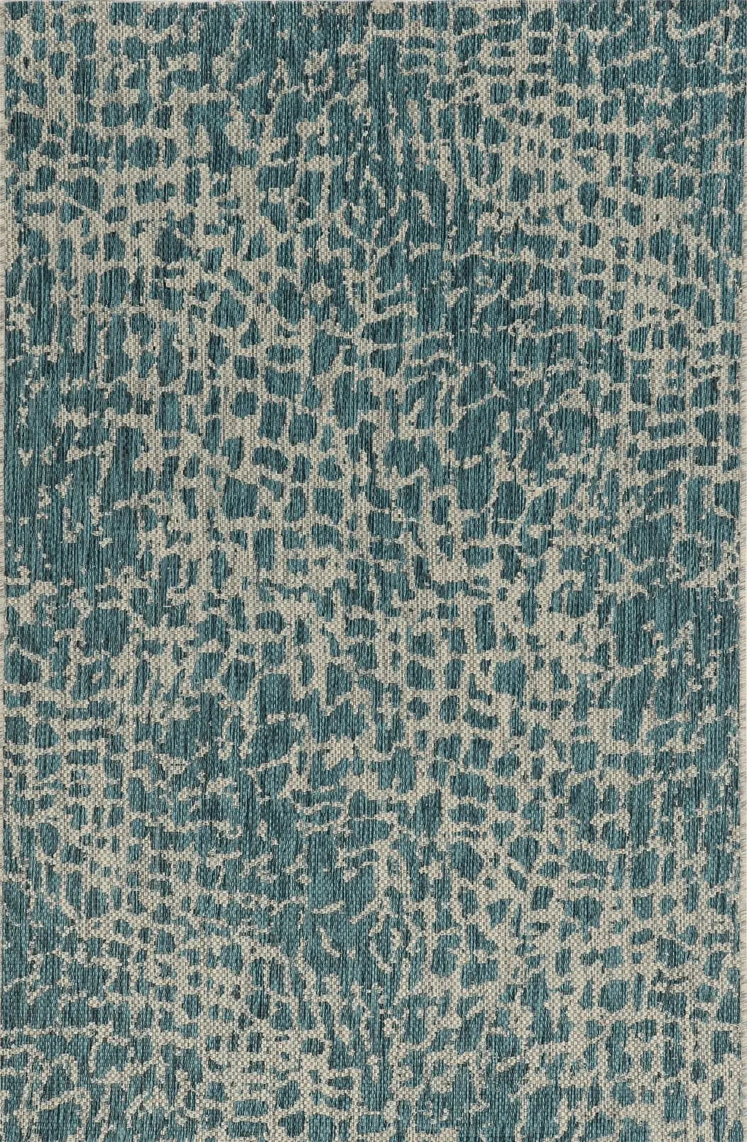 Provo 5750 Teal Safari Area Rug