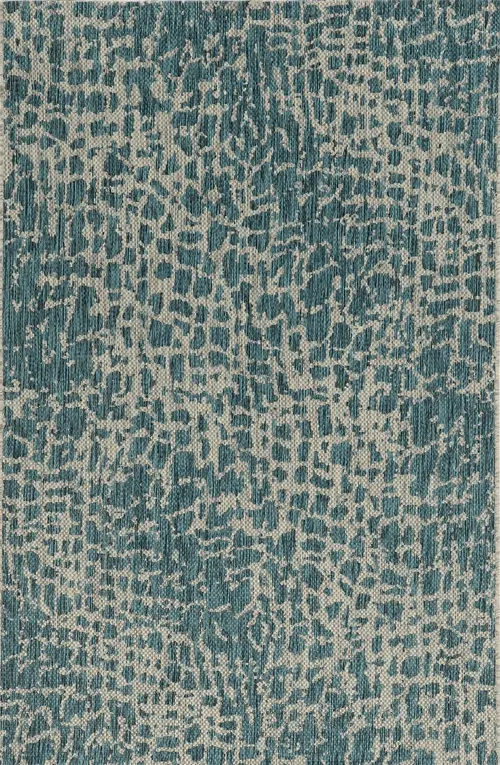 Provo 5750 Teal Safari Area Rug