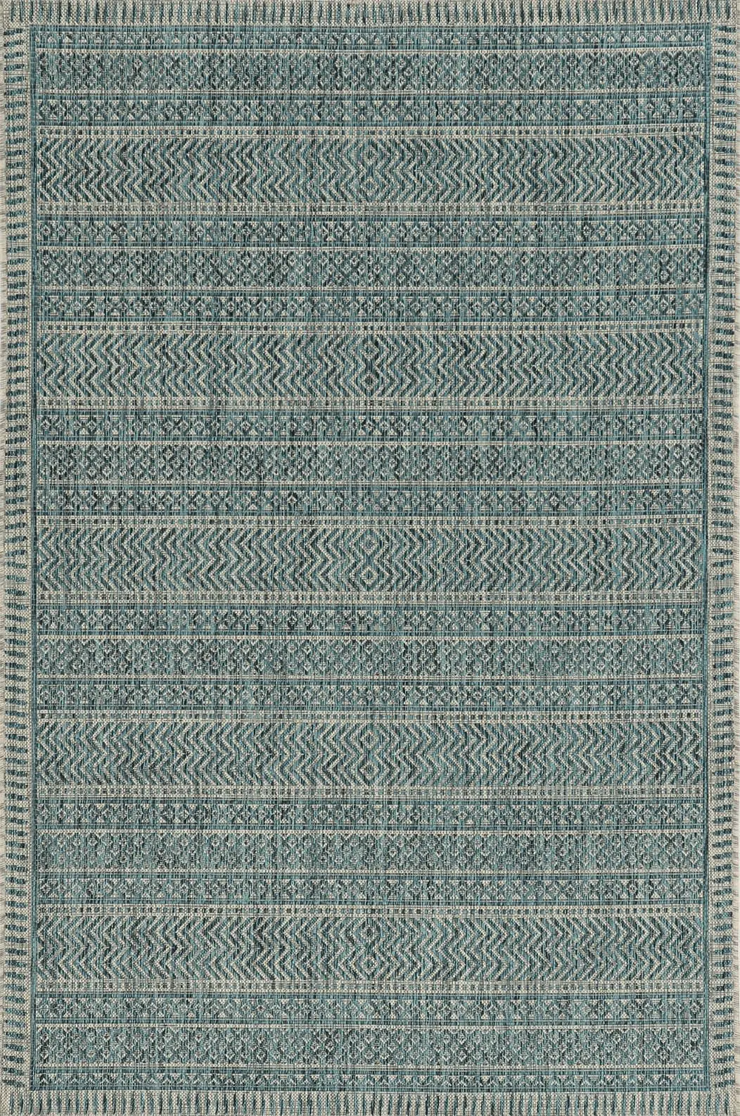 Provo 5755 Teal Horizon Area Rug