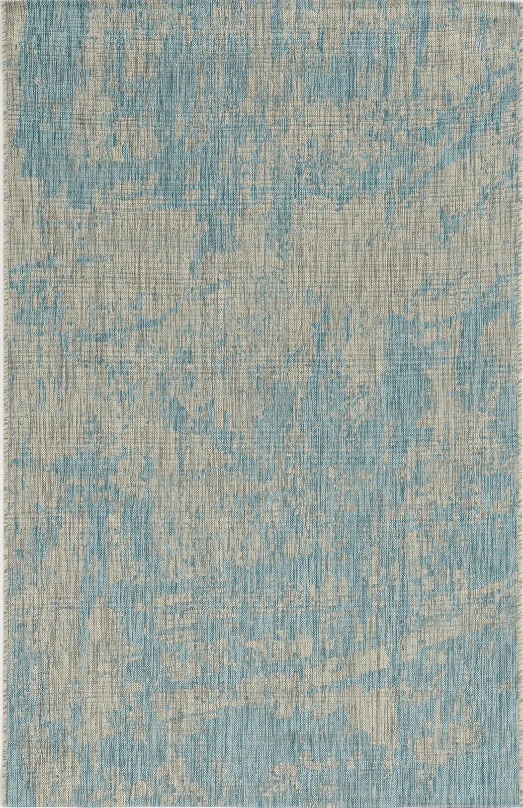 Provo 5759 Teal Strokes Area Rug