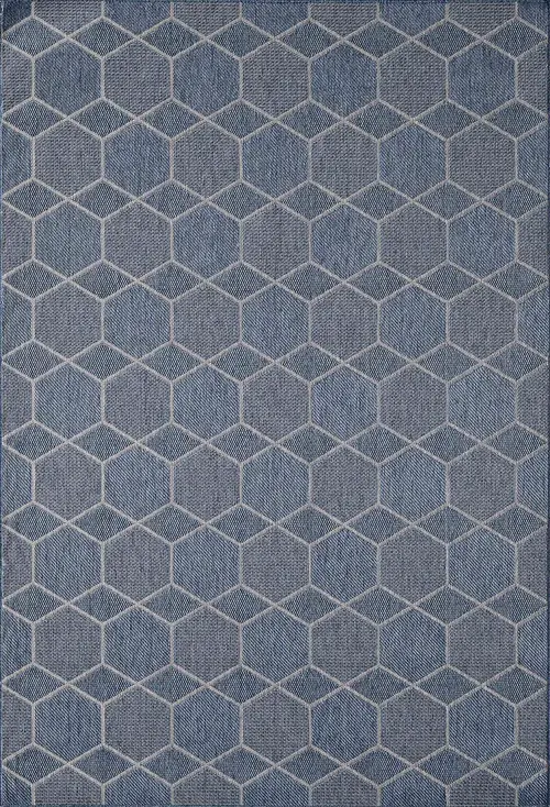Provo 5789 Blue Geo Area Rug
