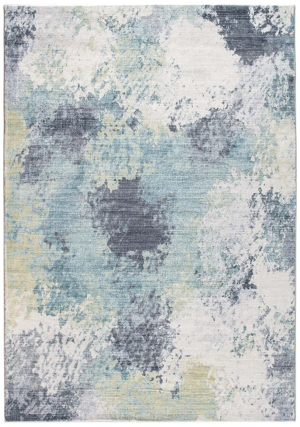 Roxy 2806 Blue/Yellow Nebula Area Rug