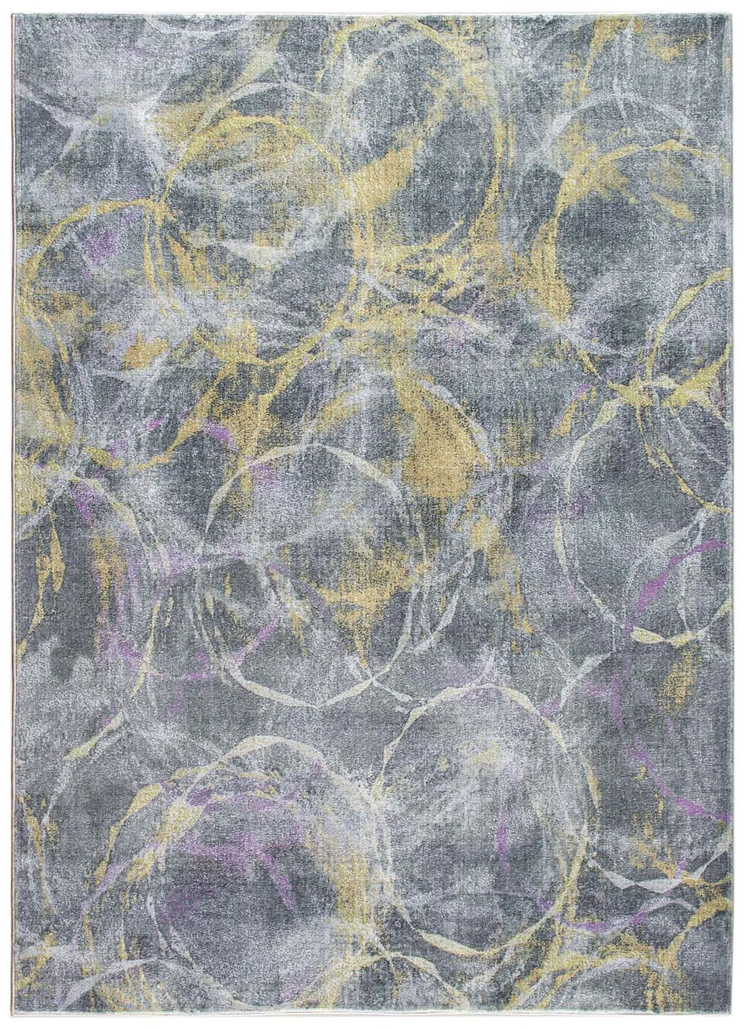 Roxy 2808 Grey/Gold Visions Area Rug