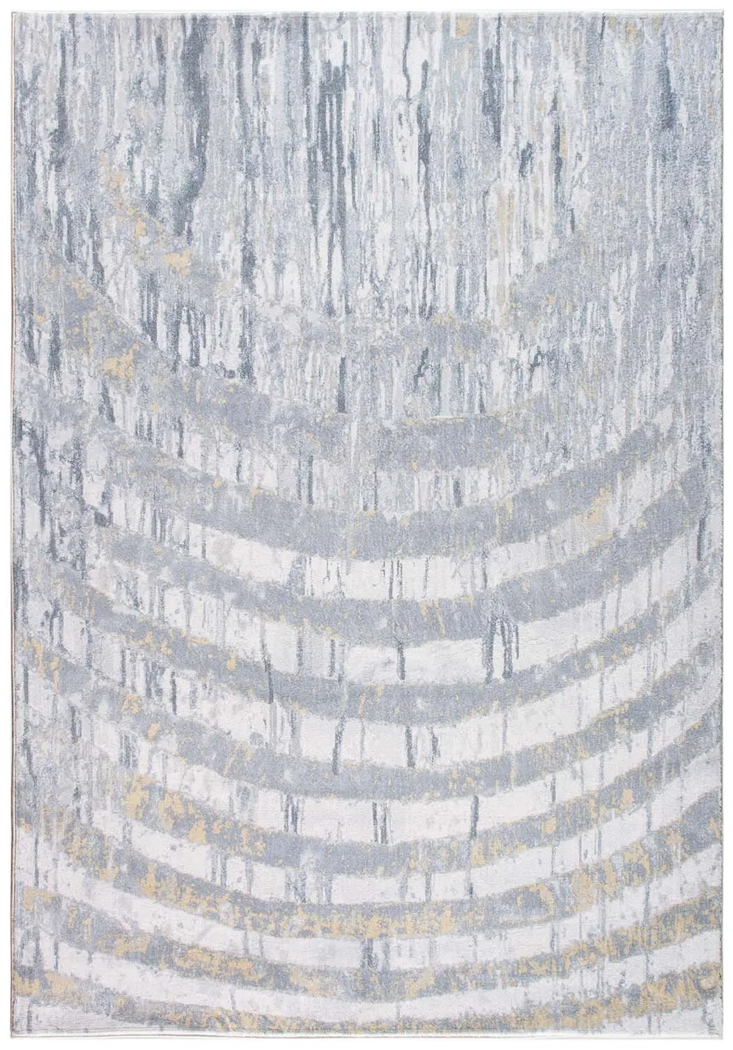 Roxy 2809 Grey/Gold Palette Area Rug