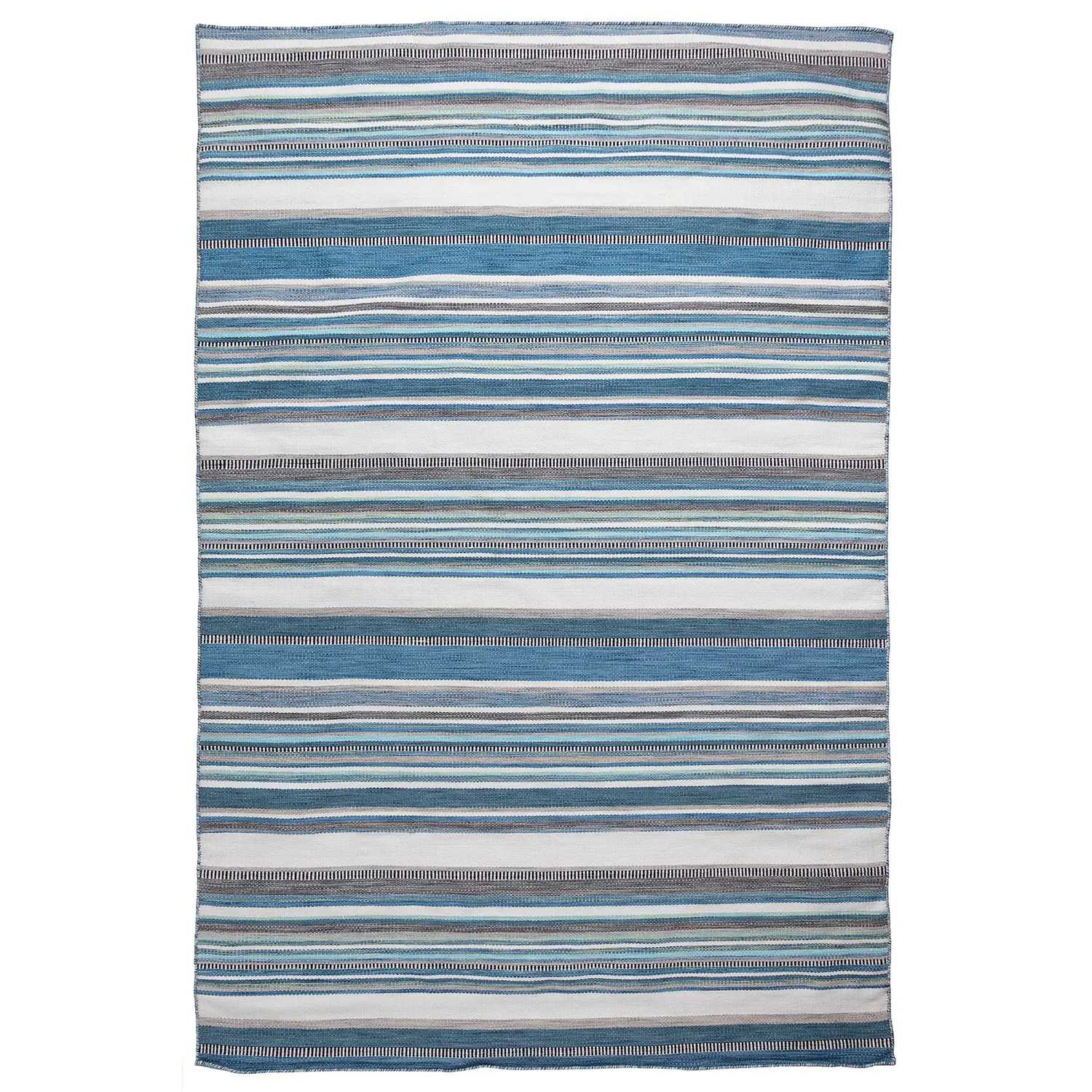 Liora Manne Sonoma Low Profile Easy Care Rectangular Indoor/Outdoor Rug-Contemporary, Decorative, Co