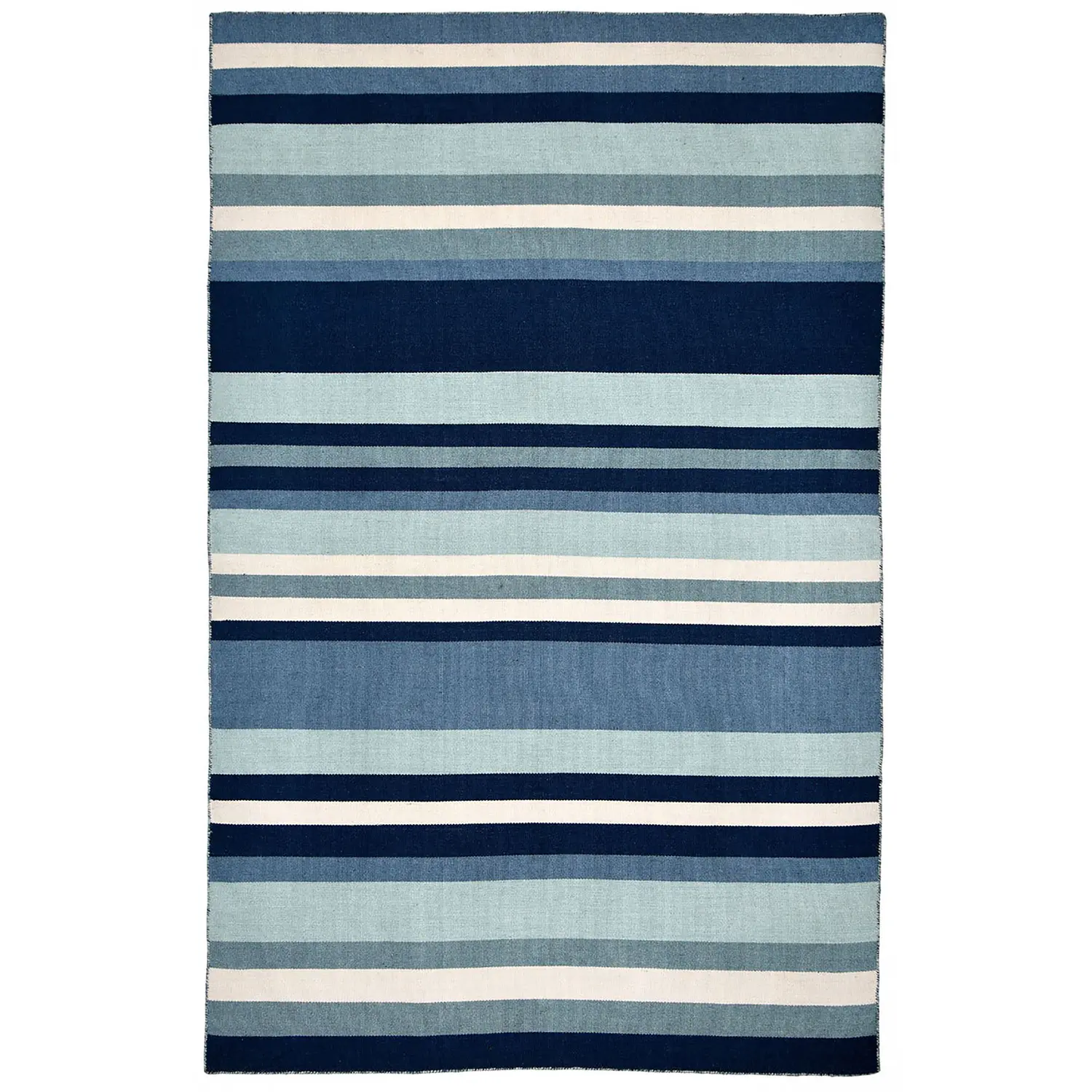 Liora Manne Sorrento Low Profile Easy Care Rectangular Indoor/Outdoor Rug-Transitional, Decorative,