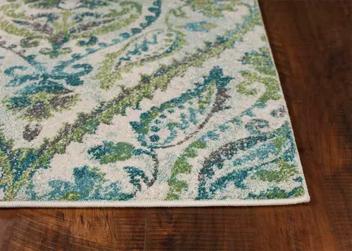 Stella 6256 Ivory/Teal Parisian Area Rug