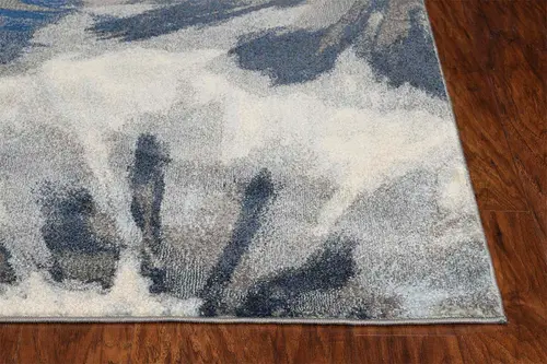 Stella 6265 Ivory Blue Splash Area Rug