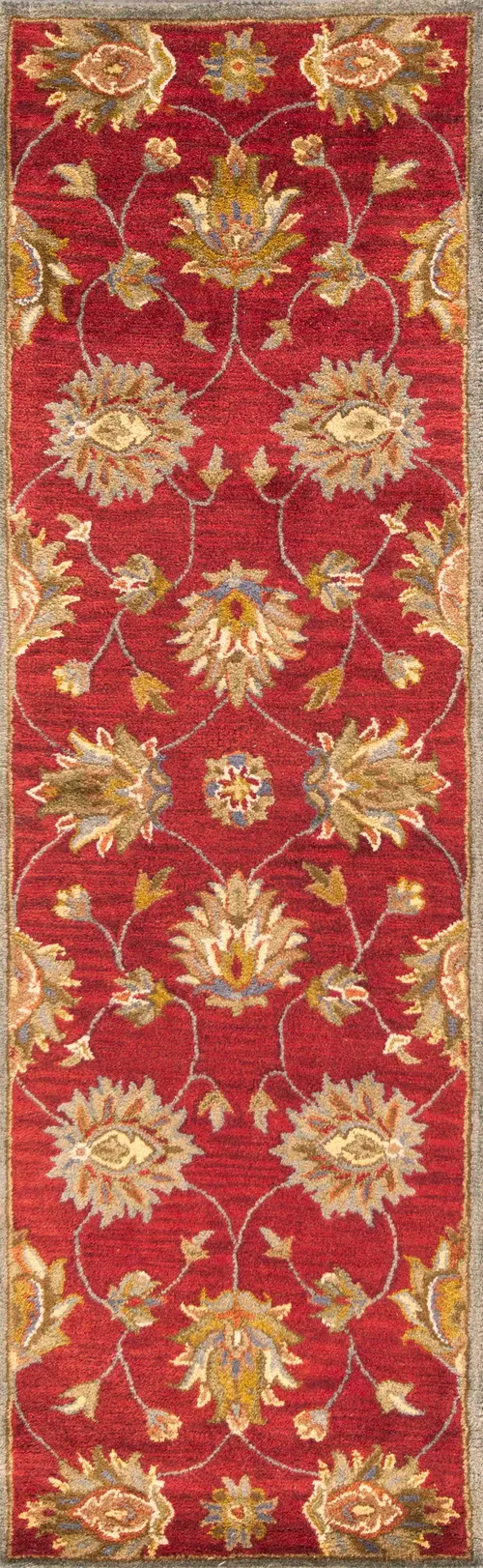 Syriana 6003 Red Allover Kashan Area Rug
