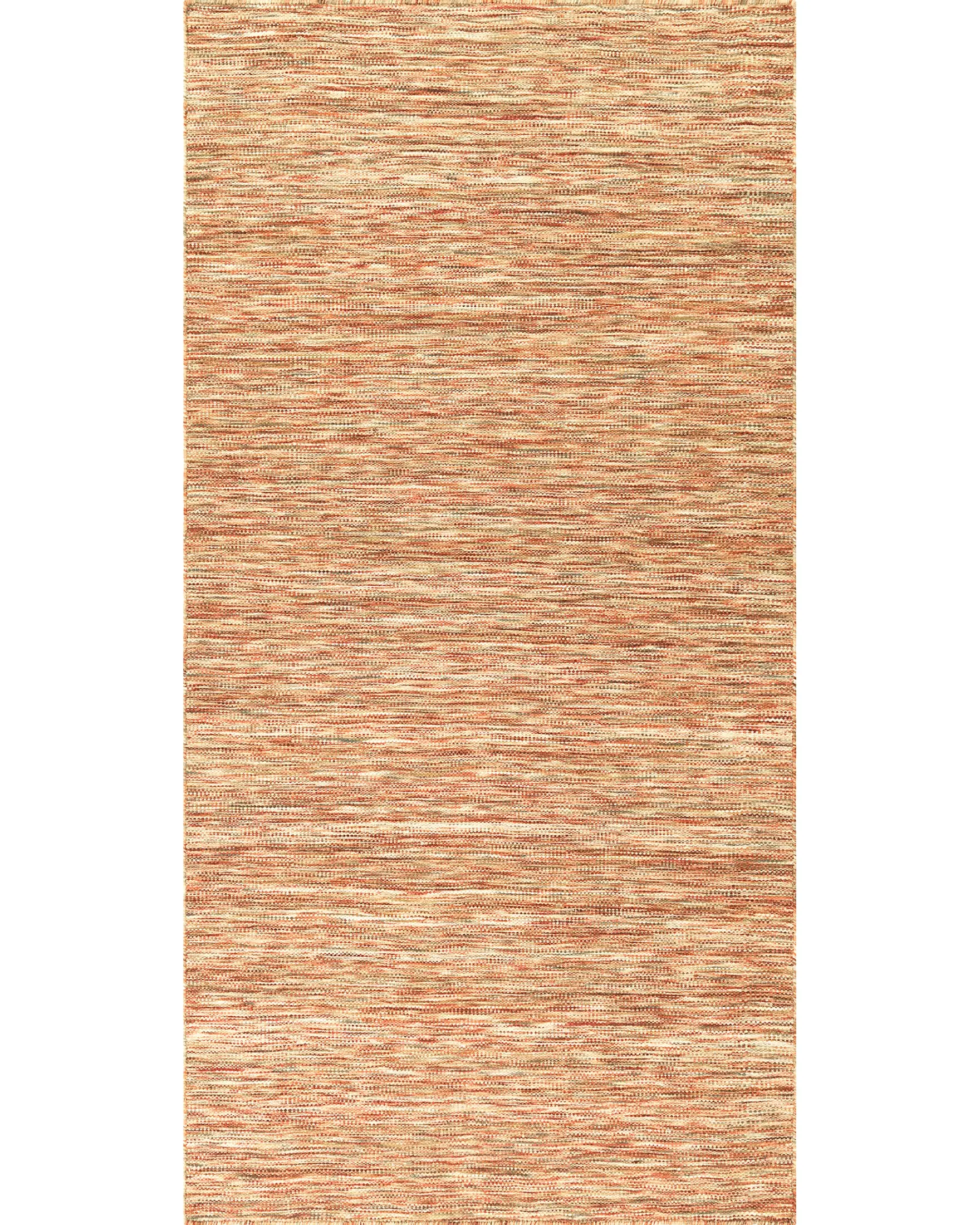 Modern Loom Targon TA1 Paprika Solid Color Flatweave Rug