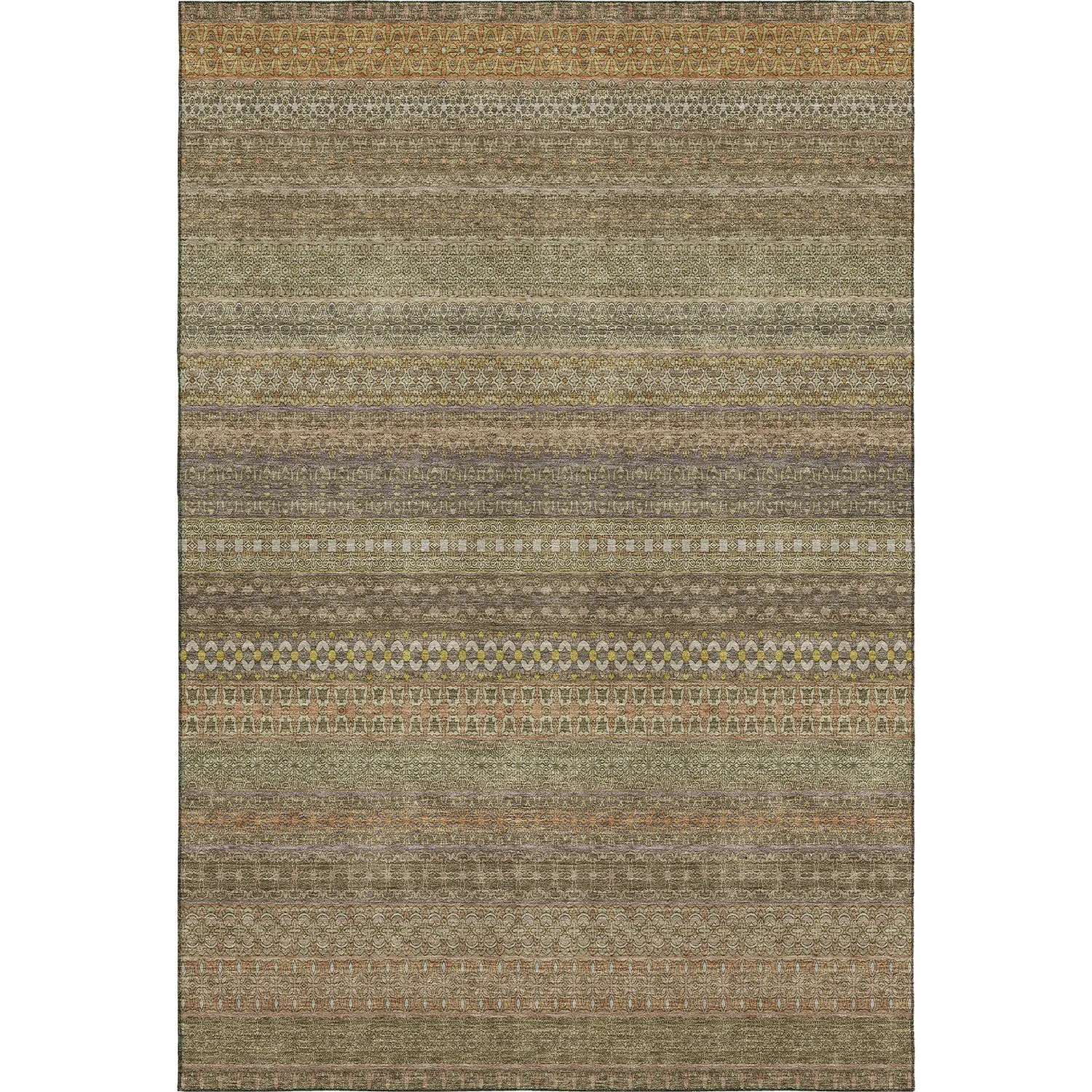 Trevi TV3 Khaki Modern Rug