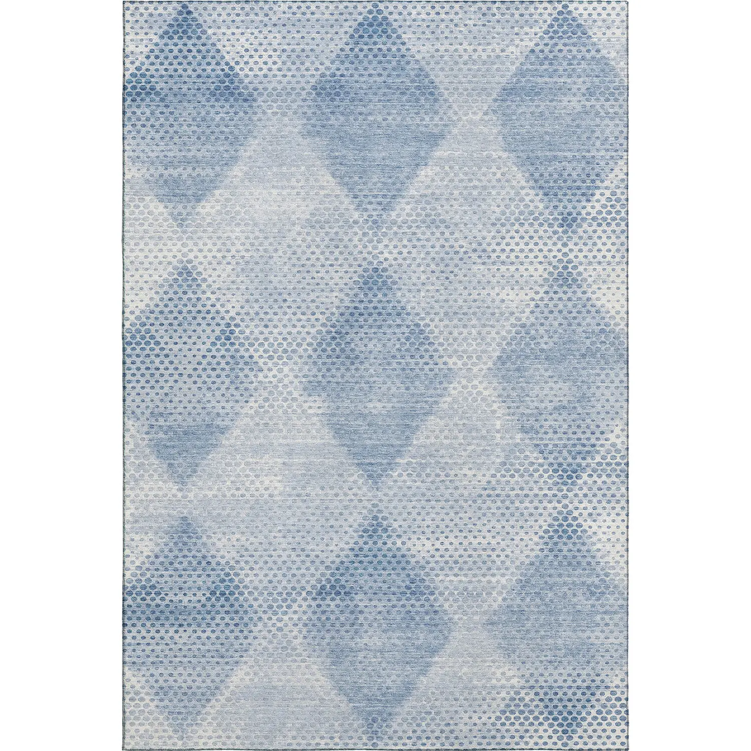 Trevi TV4 Blue Modern Rug