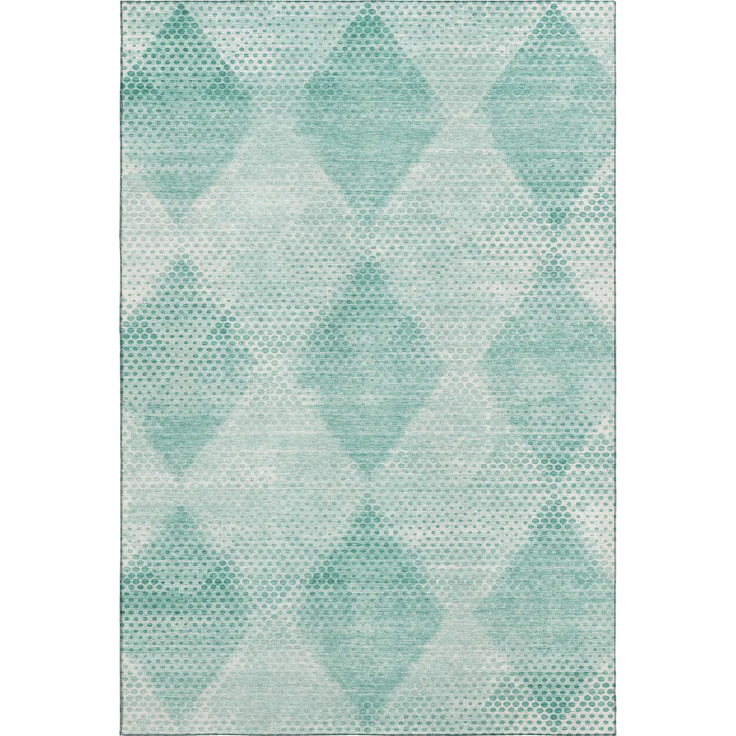 Trevi TV4 Teal Modern Rug