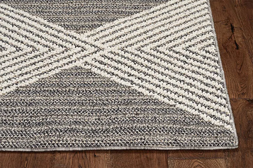 Terrace 6752 Grey/Ivory Diamonds Area Rug