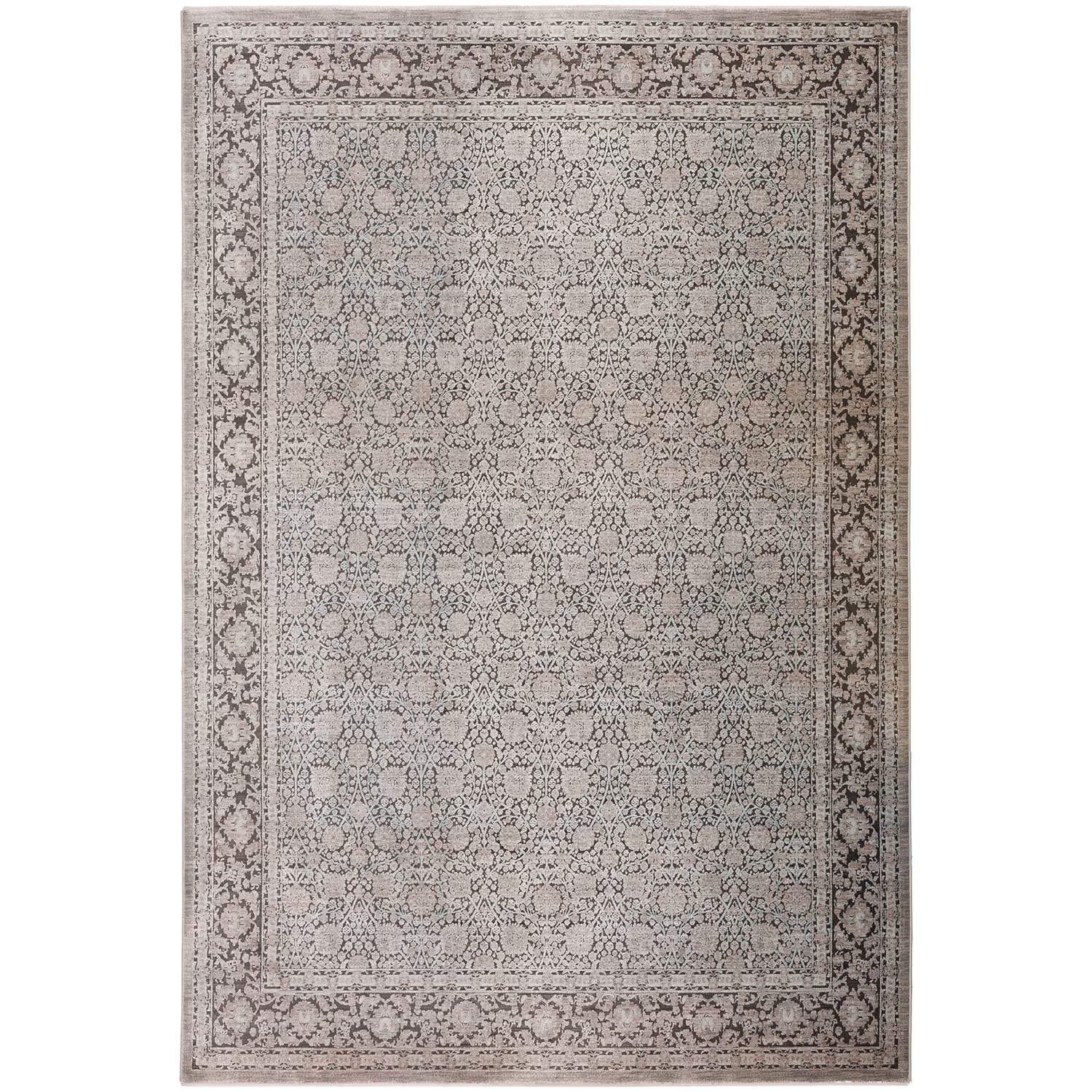 Vizcia VZ1 Gray Modern Rug Product Image
