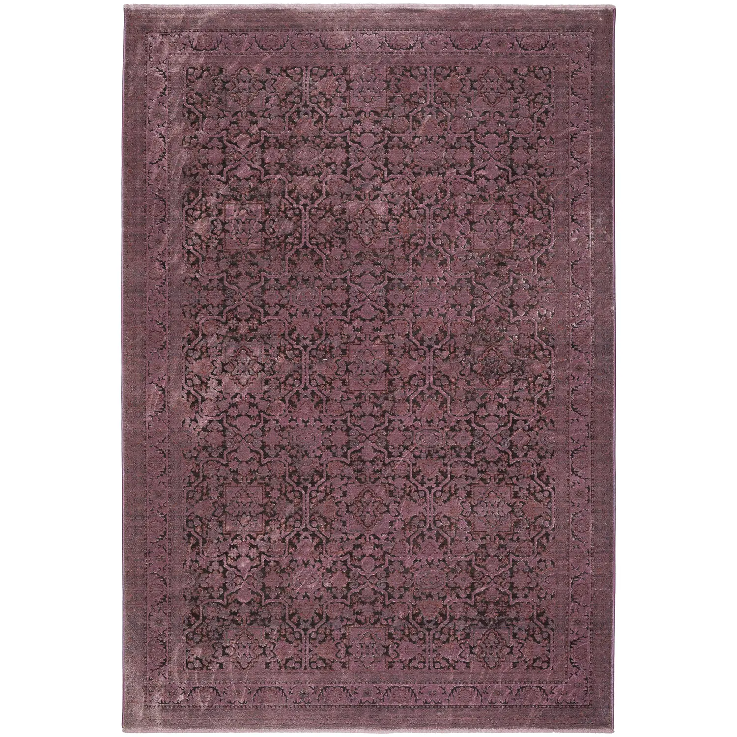 Vizcia VZ2 Plum Modern Rug