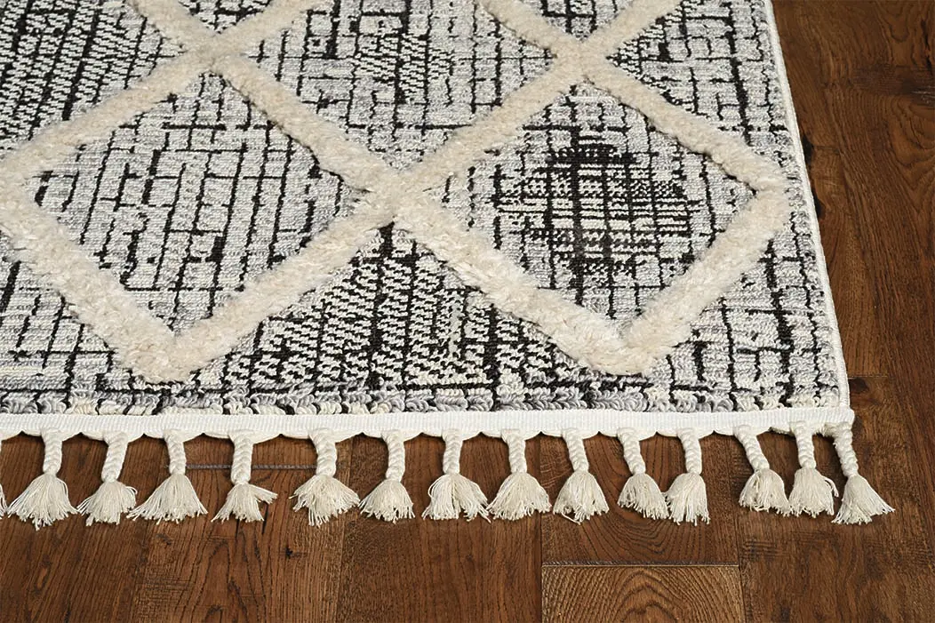 Willow 1101 Charcoal Diamonds Area Rug