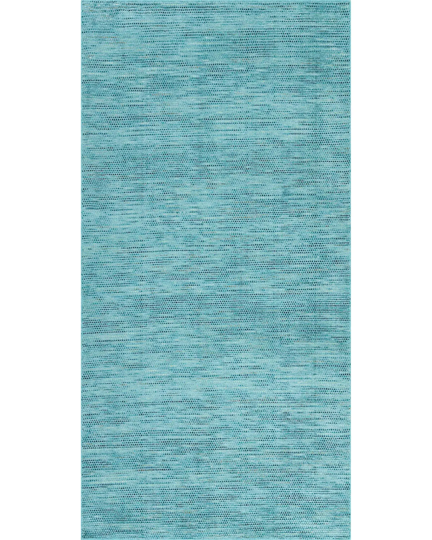 Modern Loom Zion ZN1 Teal Solid Color Rug