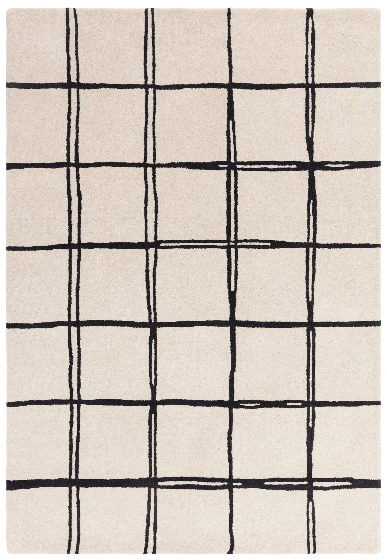 Albany Grid Monochrome Rug