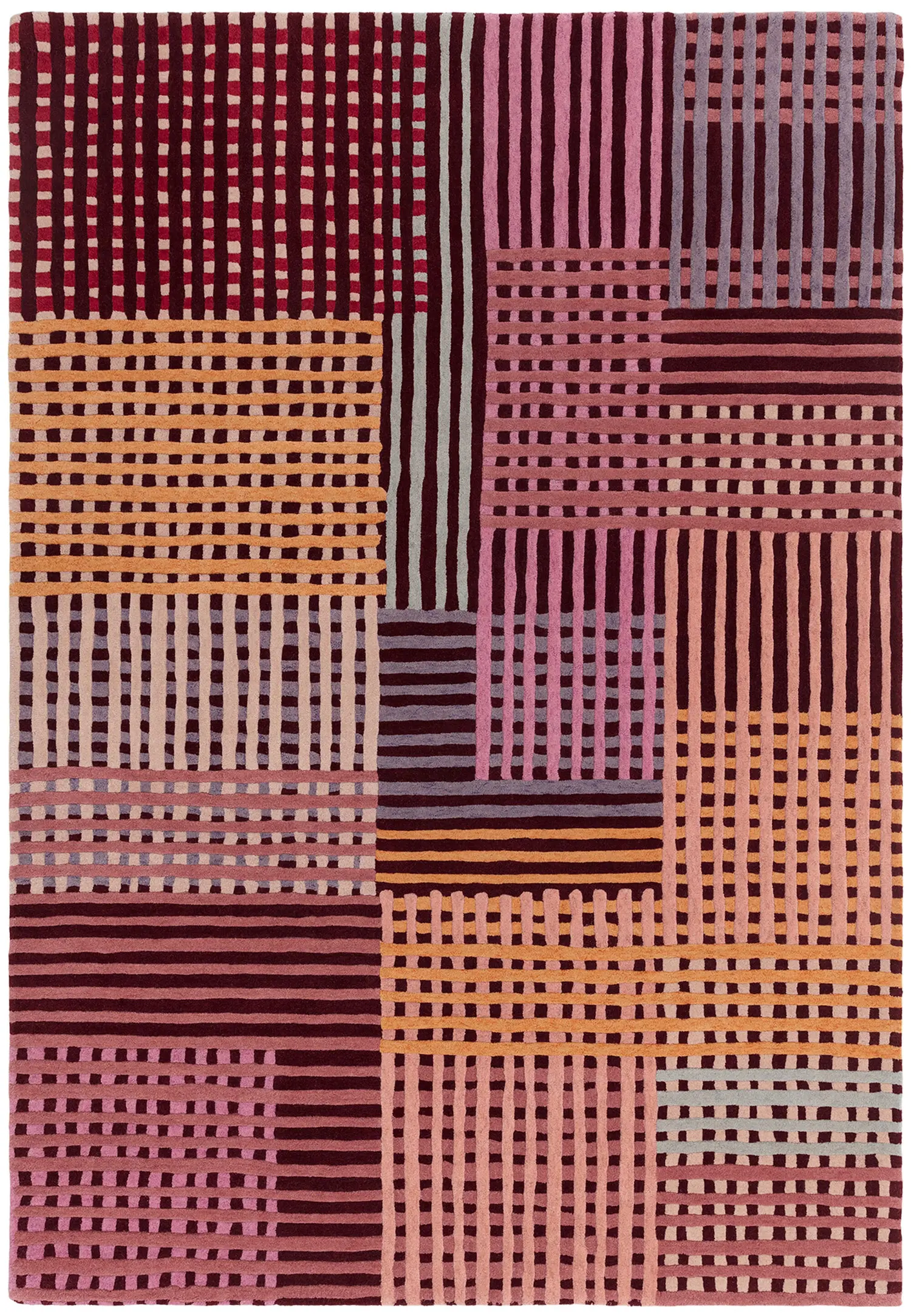 Aspect Red Multi Rug