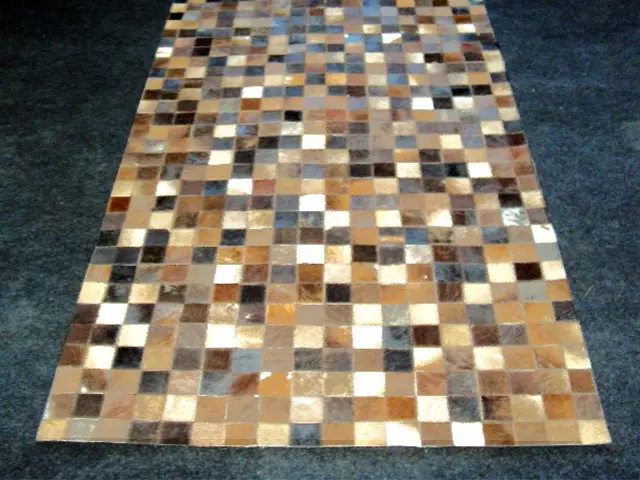AyubRugs Multi-Colored Leather Rug 2