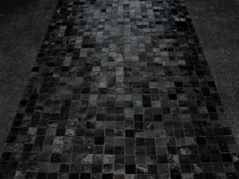AyubRugs Black Leather Rug 3