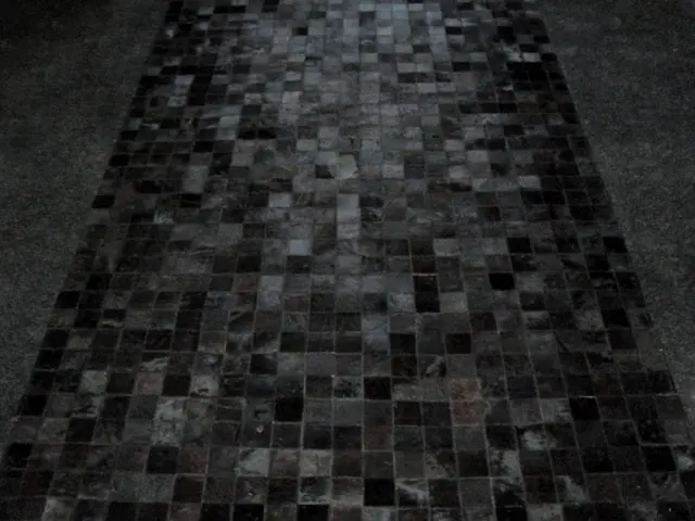 AyubRugs Black Leather Rug 3