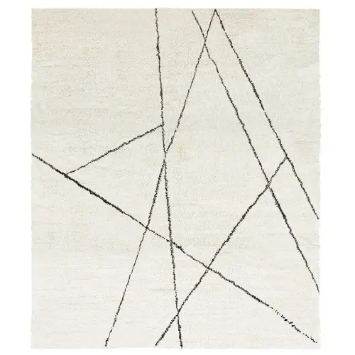Modern Issy Garde Shaggy white