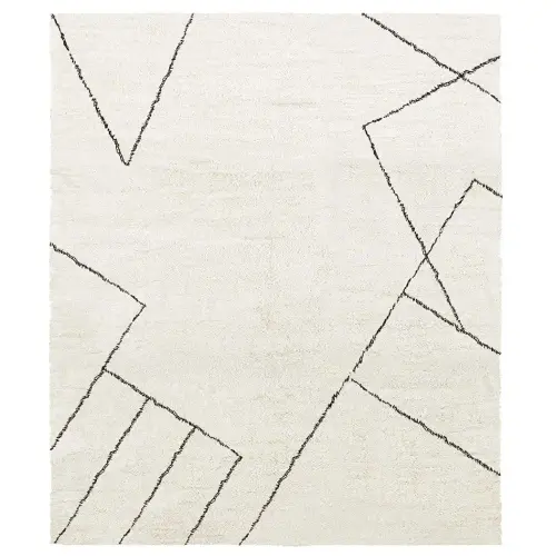 Modern Issy Saville Shaggy white