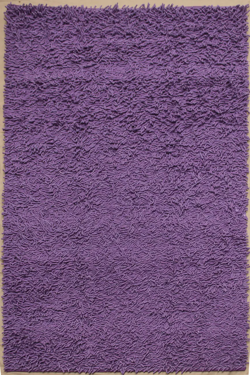 Lilac/Lavender Primo 6' x 9' Shag Rug