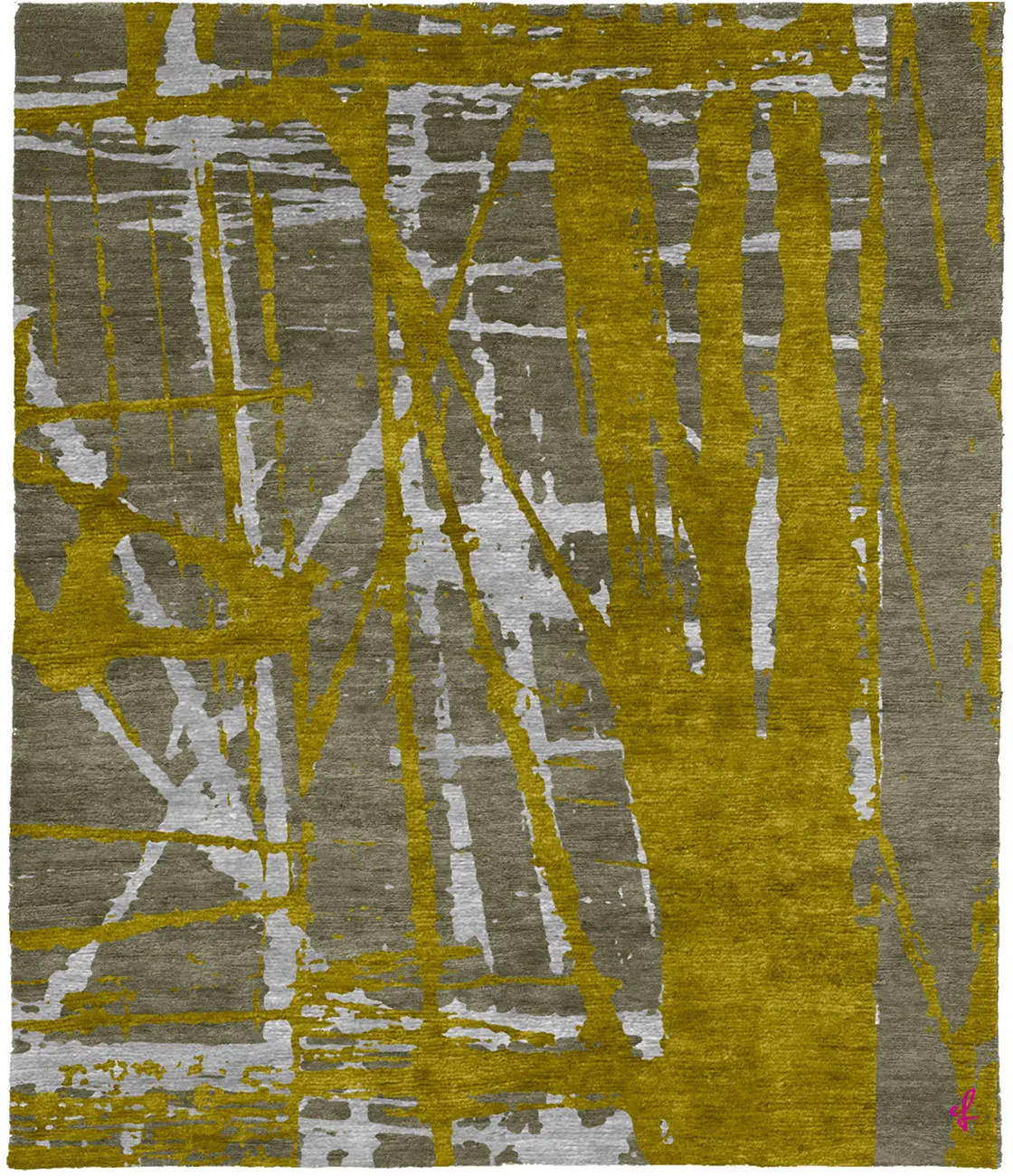 Christopher Fareed Draakul A Silk/Wool 5'9 x 7'9