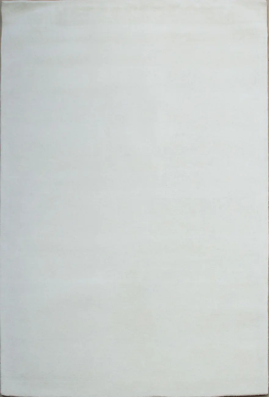 Cream Solid Tuft 5'6 x 8'6
