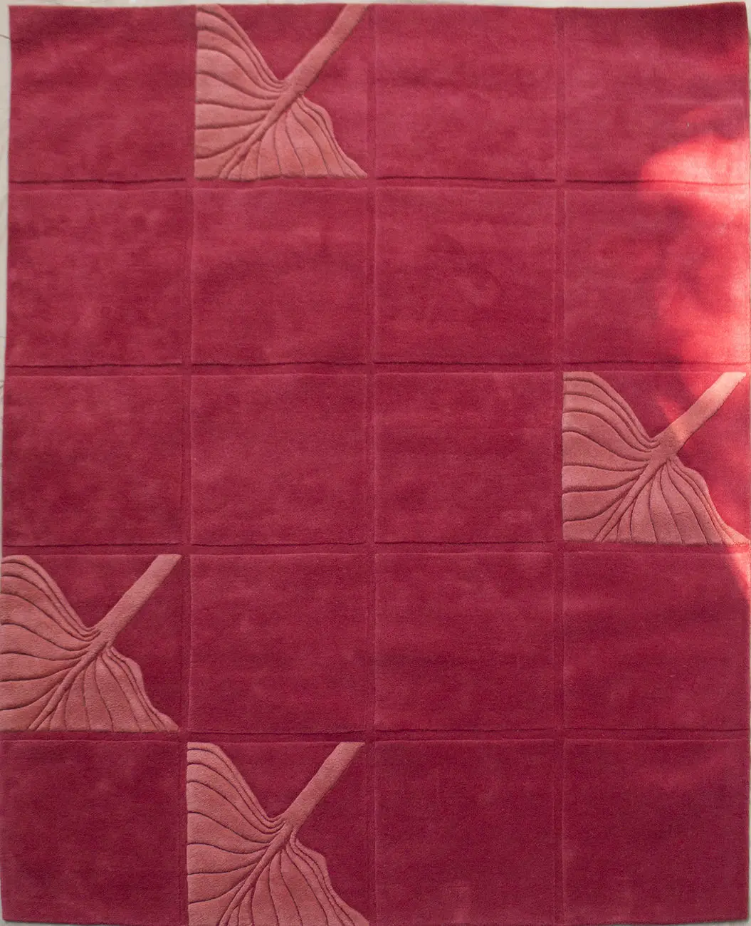 Watermelon Leaf Vein 8' x 10'