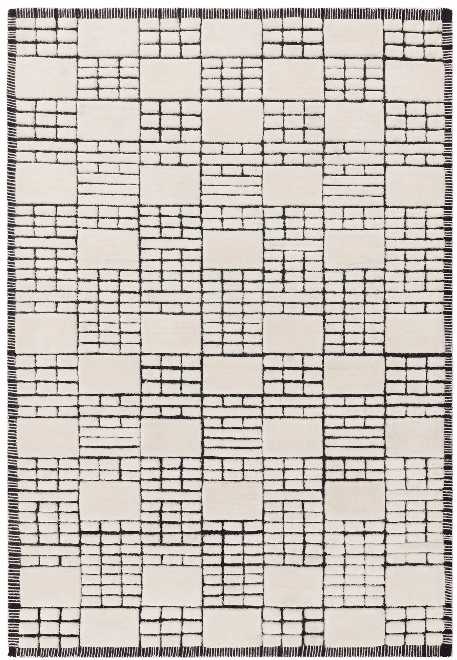 Empire Cream/Black Rug