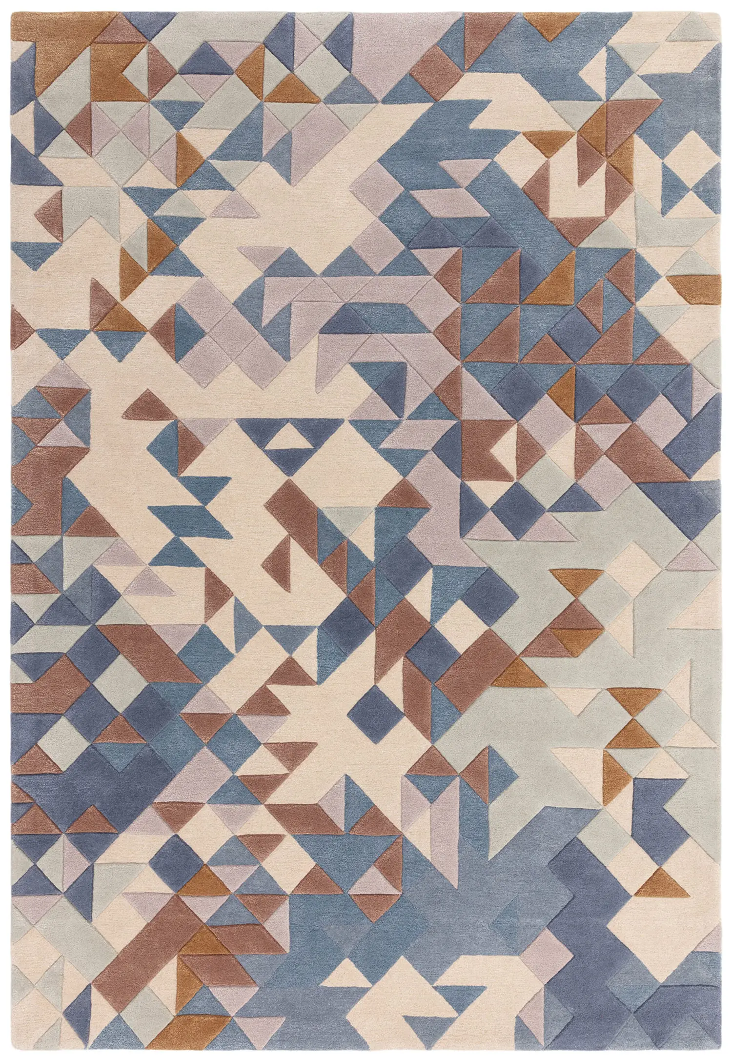 Enigma Blue Multi Rug