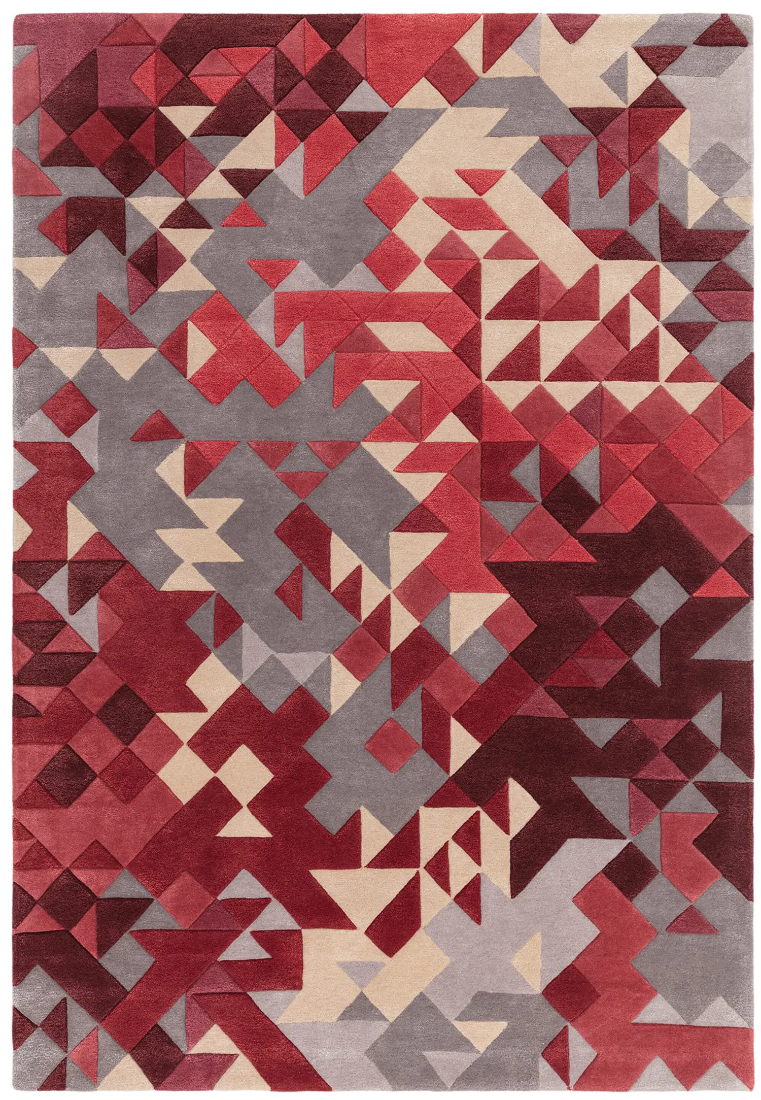 Enigma Red Multi Rug