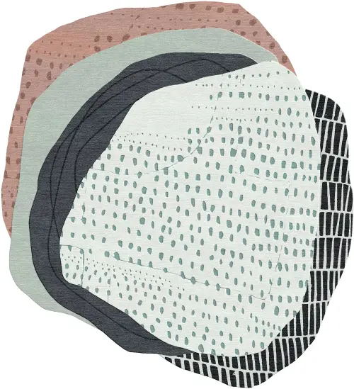 Formations IV Odd Shaped Area Rug
