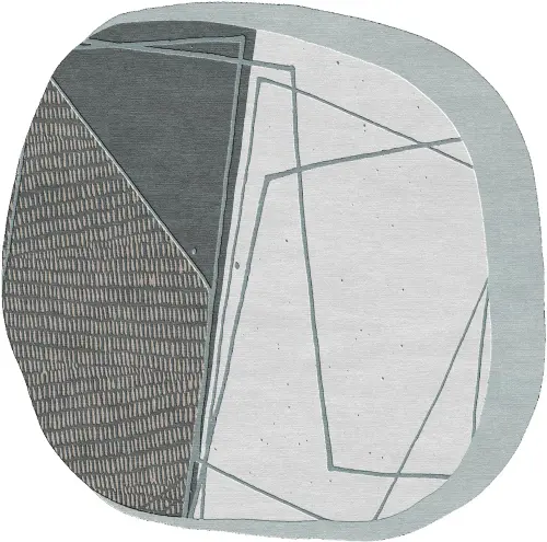 Formations IX Odd Shaped Area Rug