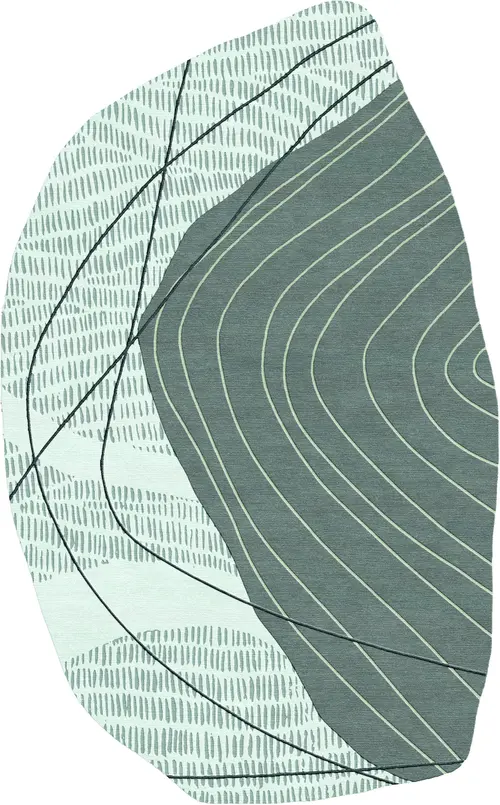 Formations VI Odd Shaped Area Rug