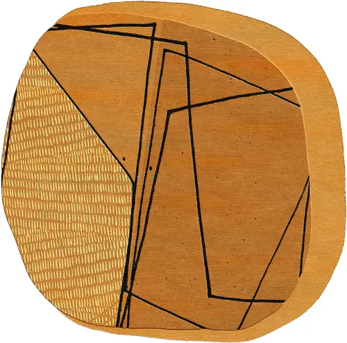 Formations VII Odd Shaped Area Rug