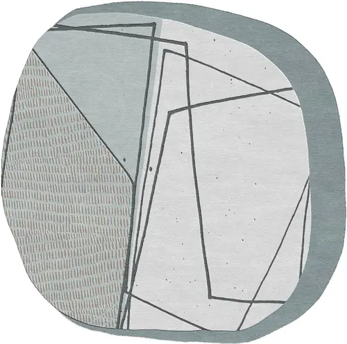 Formations X Odd Shaped Area Rug
