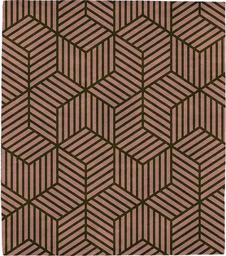 Chevron C Wool Hand Tufted Rug Product Image