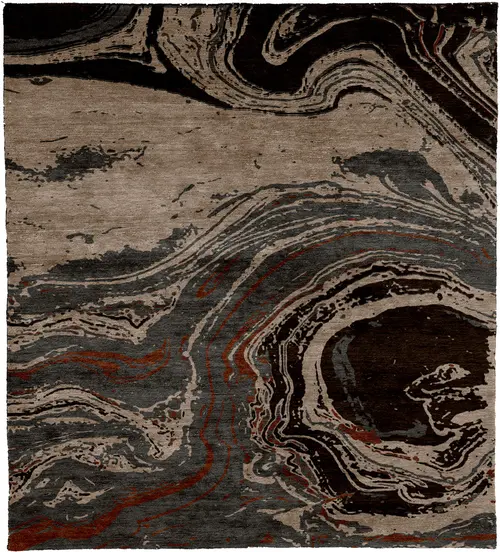 Eco Atmo B Wool Hand Knotted Tibetan Rug