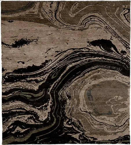 Eco Atmo C Wool Hand Knotted Tibetan Rug Product Image