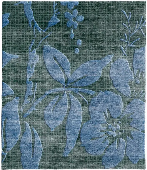Primrose Wool Hand Knotted Tibetan Rug