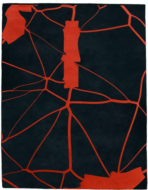 Network Wool Rug
