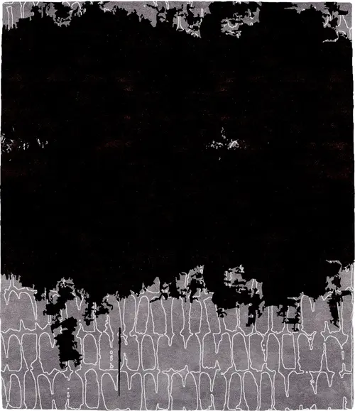 Lepilemur Wool Signature Rug
