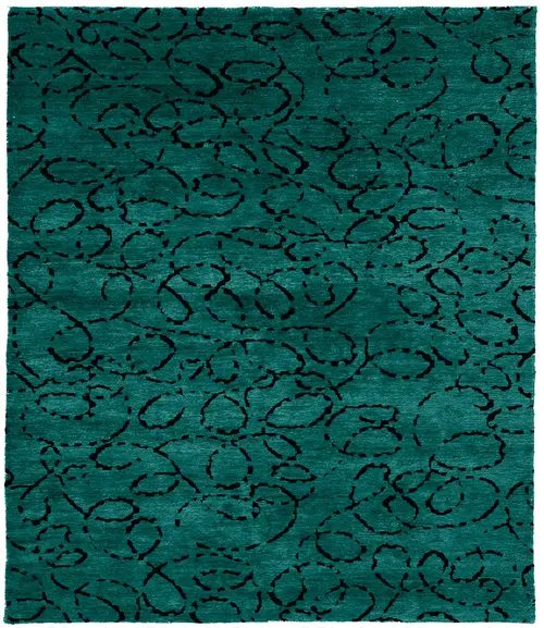 Alpheratz A Wool Hand Knotted Tibetan Rug
